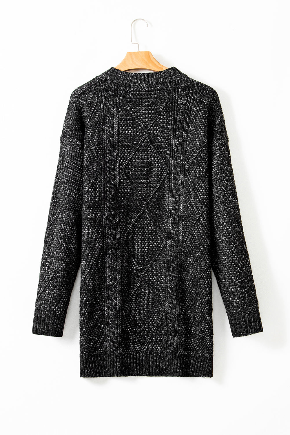 Black sweater dress