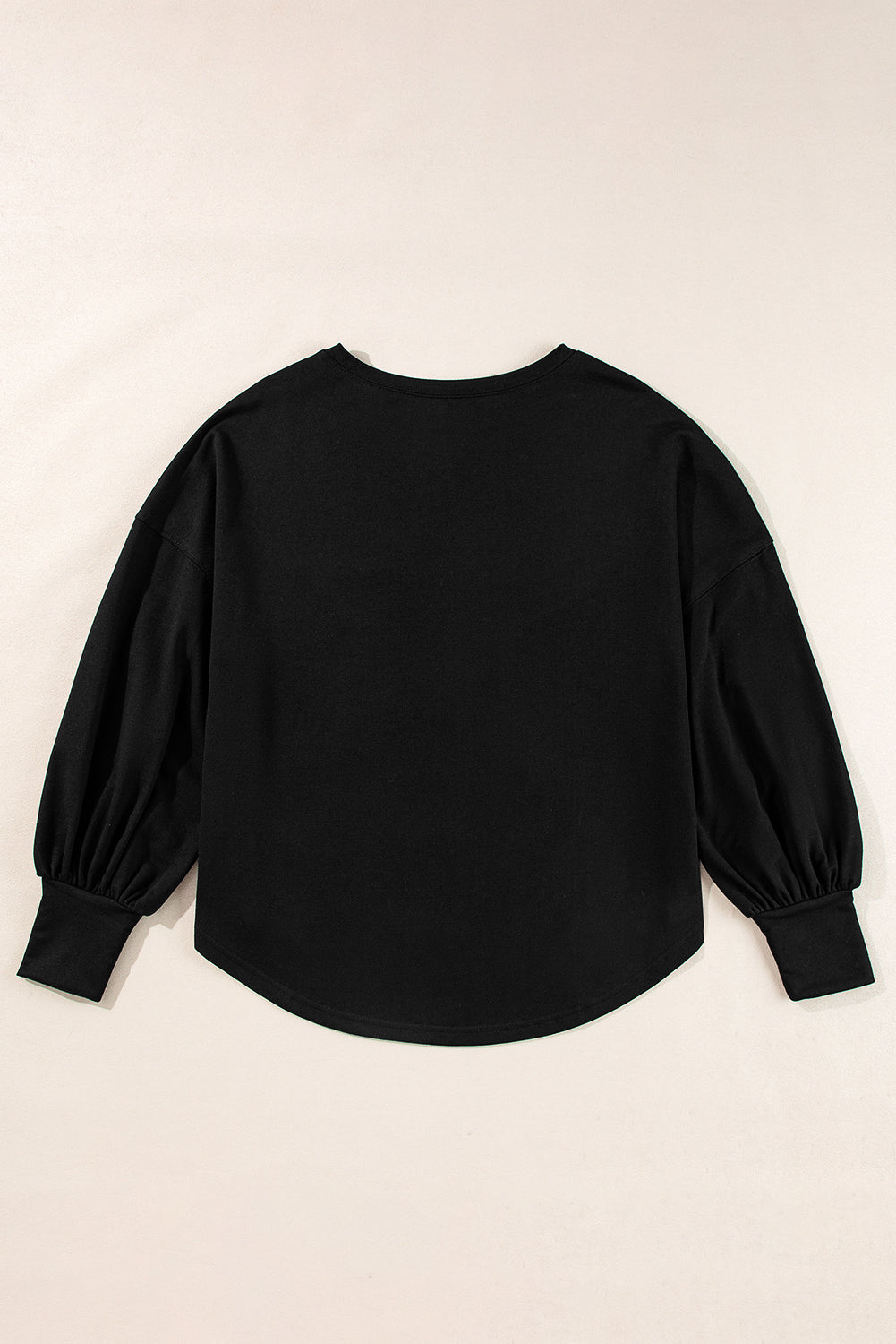 Studded Star Graphic Oversized Long Sleeve Top - 3 colors