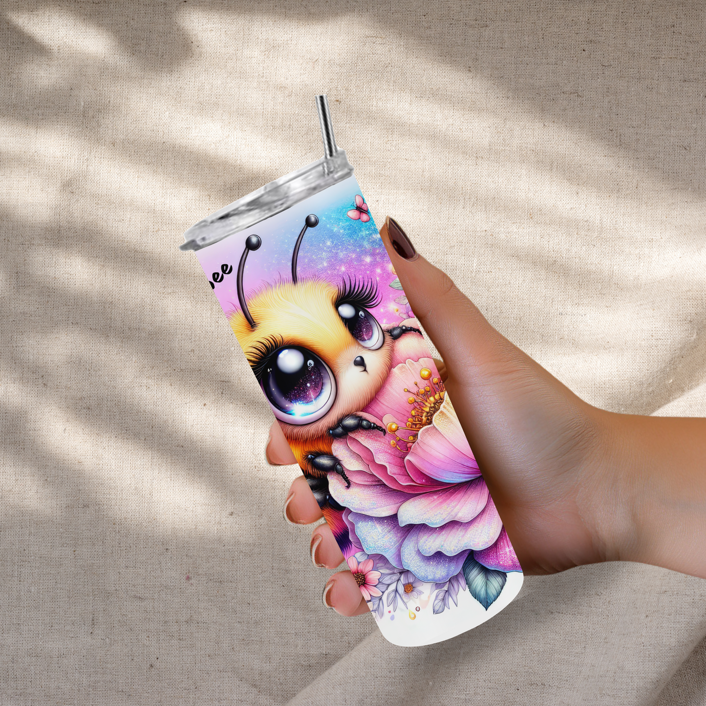 Cute "Sweet as can Bee" Tumbler - 20oz Insulated Stainless Steel