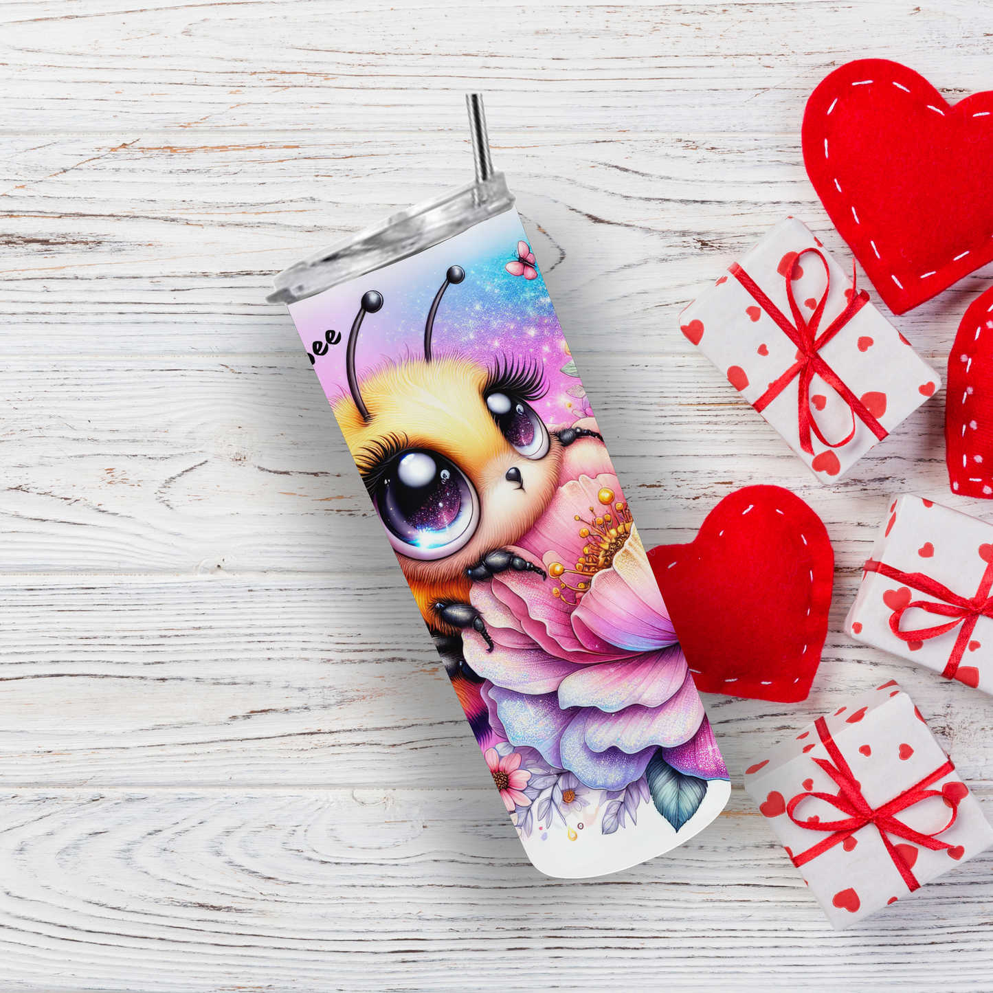 Cute "Sweet as can Bee" Tumbler - 20oz Insulated Stainless Steel