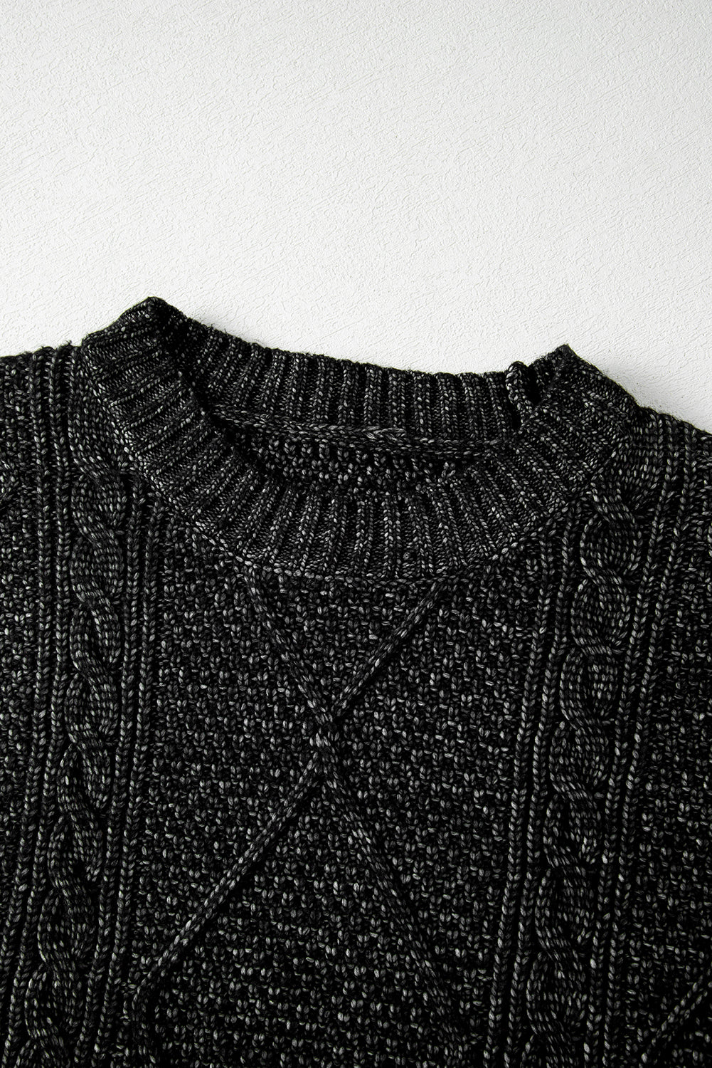 Black sweater dress