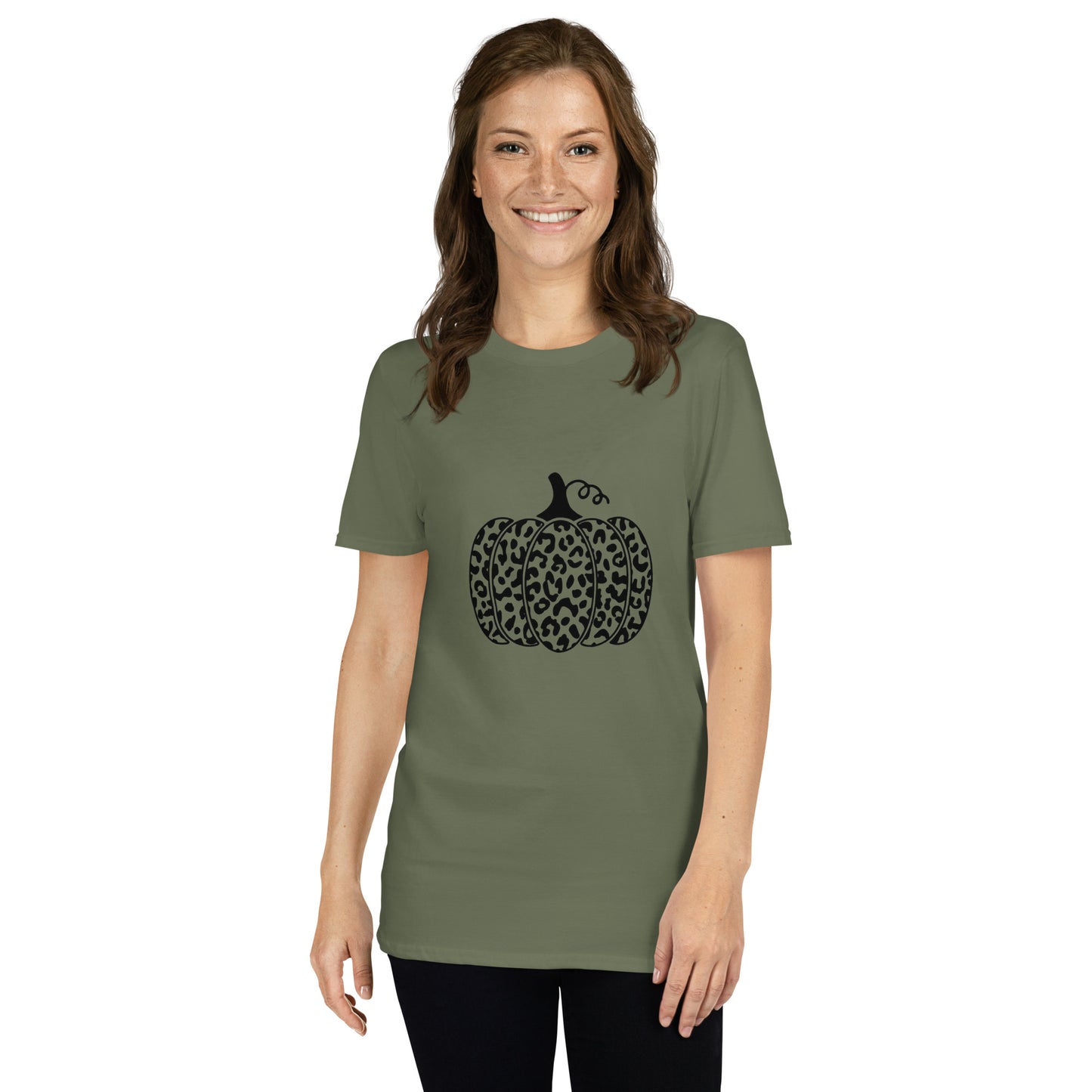 Cheetah Pumpkin Short-Sleeve T-Shirt - 10 colors