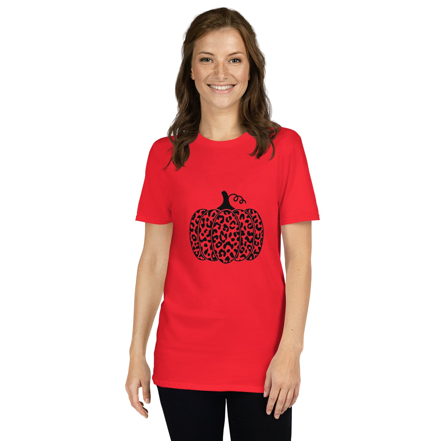 Cheetah Pumpkin Short-Sleeve T-Shirt - 10 colors