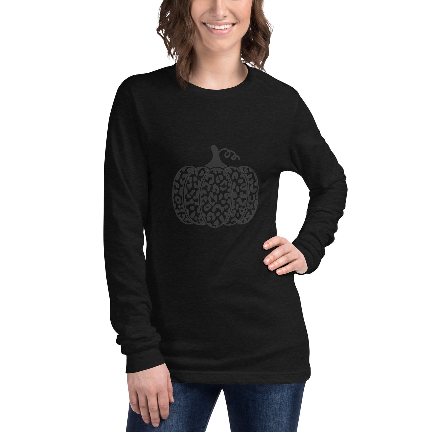 Cheetah Pumpkin Long Sleeve Tee - 13 colors