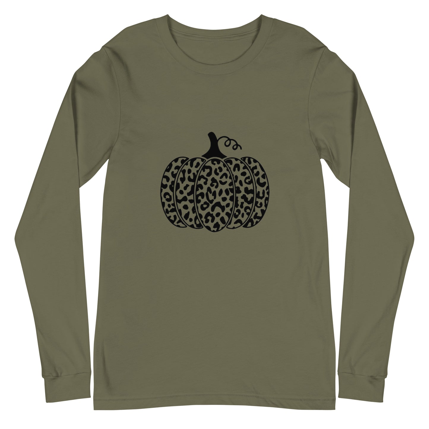 Cheetah Pumpkin Long Sleeve Tee - 13 colors