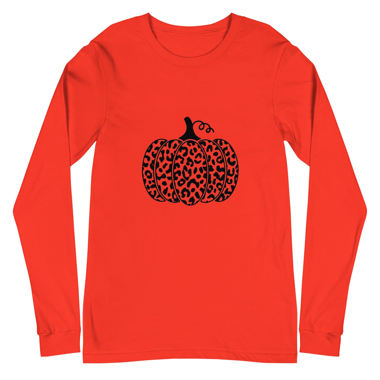 Cheetah Pumpkin Long Sleeve Tee - 13 colors